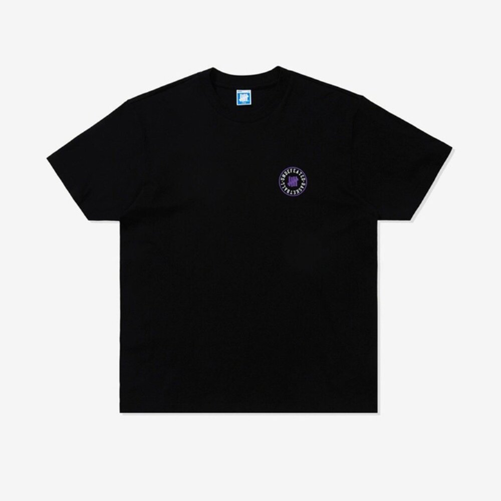 Undefeated Black Simple Print T-Shirt